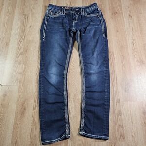 Rock Revival Indigo Boot Cut Jeans
